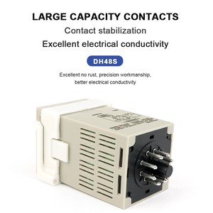 DH48S Time Relay With Base DH48S-S Digital Display Time Switch Cycle Controller <strong>Timer</strong> DH48S-1Z Time Controller - Product Image 4