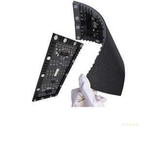 LED-Bildschirm modul Flexibler LED-Mesh-Bildschirm für den Innenbereich Modularer LED-Bildschirm LED-Anzeige felder P3.076 Flexible LED-Anzeige - Product Image 1