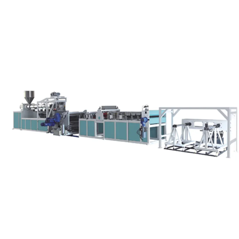 single screw extruder High Production PP PE HDPE sheet making machine Plastic sheet extrusion machine