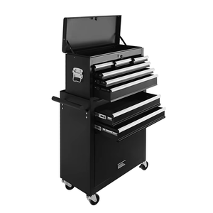 带轮子的重型工具柜可锁定钢金属工具箱 - Product Image 5