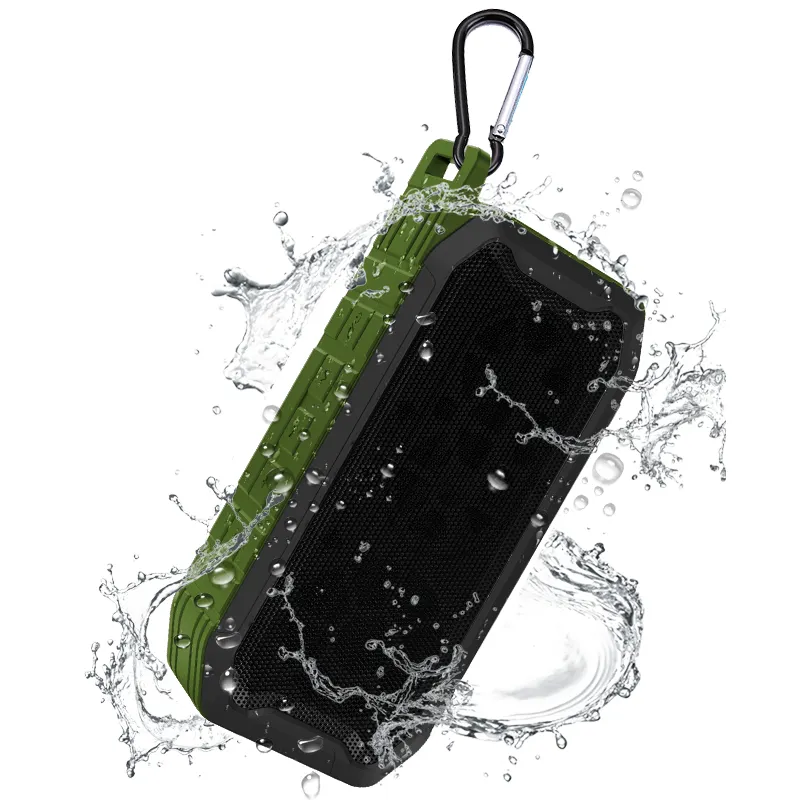 X2 su geçirmez Bluetooth uyumlu hoparlör FM taşınabilir kablosuz radyo hoparlör bas Stereo mikrofon hoparlör USB
