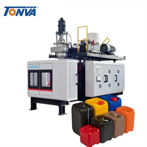 Jerrycan-máquina de soplado de plástico, máquina de producción de botellas de aceite de palma apilable totalmente automática con mango, 20L - Product Image 4