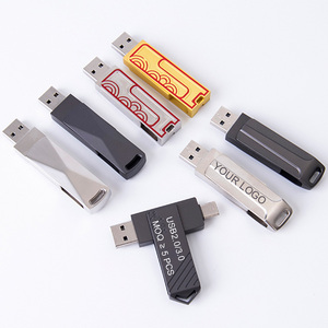 OTG Solid State Pendrive Metal 128GB 256GB 512GB Memory Stick <strong>Write</strong> <strong>Protect</strong> Switch Type C <strong>Usb</strong> 3.0 Flash Drive - Product Image 3