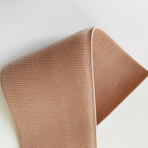 100mm Non-Pilling Elastic <strong>Strap</strong> Soft Elastic Webbing Durable Nylon <strong>Hook</strong> and <strong>Loop</strong> Fastener High-Quality Sewn Elastic Band - Product Image 2