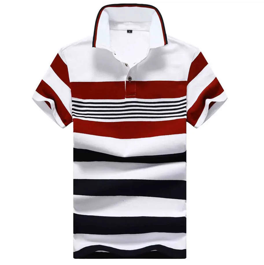 Vente en gros de haute qualité Mens Polo Shirt Noir, Hommes Polo T-shirts Coton