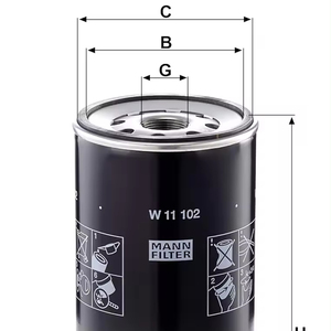 Supplying for Spin on <strong>Filter</strong> W <strong>11</strong> 102 Oil <strong>Filter</strong> 100% Original Product in Stock Fast Delivery - Product Image 1