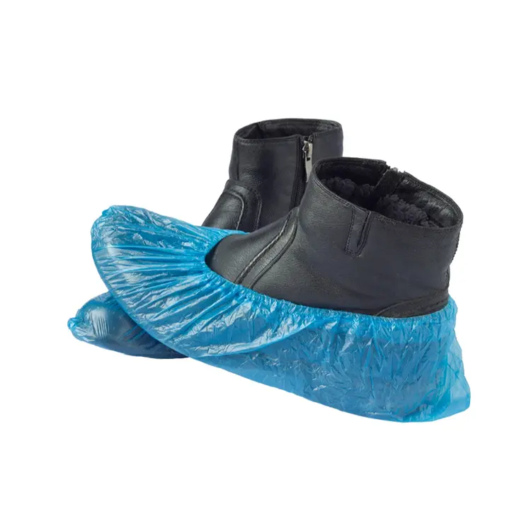 Wholesale Cheap Pe Blue Disposable Cpe Plastic Shoe Cover