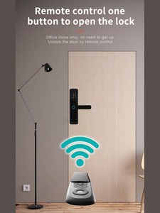 Ev dijital şifre anahtarsız giriş parmak izi akıllı kapı kilitleri - Product Image 5