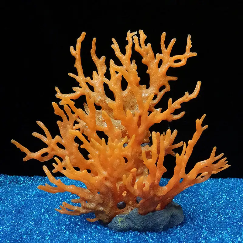 Adornos creativos de Acuario, adornos de paisajismo de Coral de simulación, decoración de pecera