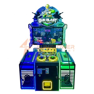 レーザーシューティングマシン<span class=keywords><strong>2025</strong></span>コイン式ゲームマシンシューティングゲームゲーム用子供向けゲーム