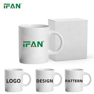 IFAN Custom Ceramic Drinkware Personalised Coffee <strong>Cups</strong> with Printed Mate Design for Drinking - Product Image 3