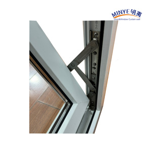 Modern <strong>Design</strong> PVC Tilt <strong>Window</strong> Double Tempered Glass Australia Standard Swing Open <strong>Style</strong> for Kitchen Use <strong>Frame</strong> Material Plastic - Product Image 5