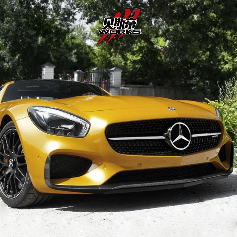 DarwinPRO AMG के लिए OEM शैली कार्बन फाइबर सामने होंठ GTS