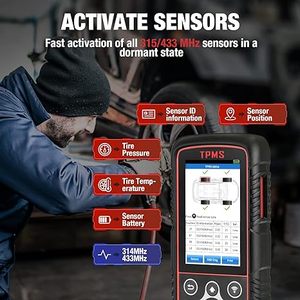 Programmier bares universelles Tpms-Tool 315MHz 433MHz 2-in-1-TPMS-Sensorlösung Auto diagnose tool für Obd II Scanner Tpms Tool - Product Image 4