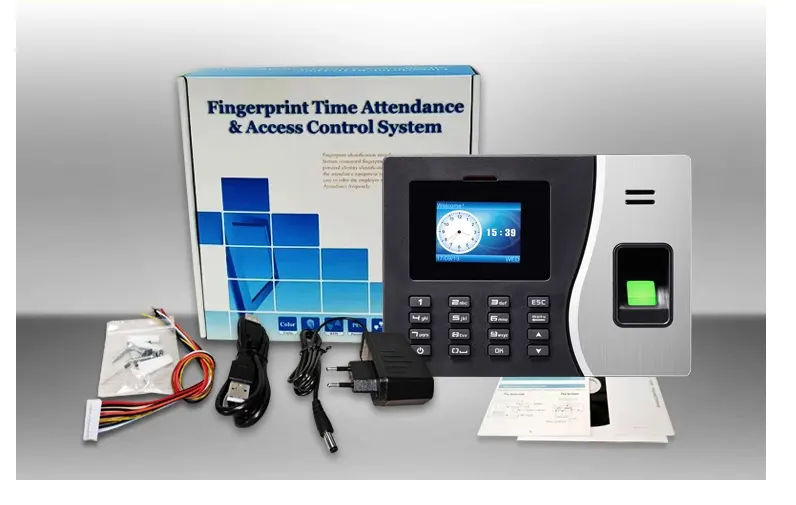 TCP/IP TM02 Смарт часы посещаемости сотрудник записывающее устройство электронная машина биометрическая печать пальцев посещаемость времени
