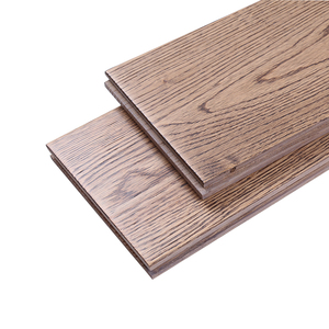 Çam fırçalanmış teknikleri ile Modern tasarım PVC kompozit zemin pürüzsüz meşe malzeme tıklama kurulum yaşam mühendislik döşeme - Product Image 2