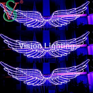 Высококачественные умные RGB-лампы с мотивом, наружное использование, пиксельное крыло, Рождественское украшение, смарт-светодиодная программа - Product Image 5