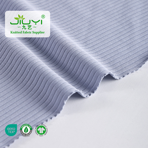 95 Cotton 5 Spandex Chủ Đề Vẽ Dải Căng Sườn Dệt Kim Vải Loungewear Đồ Ngủ Cuff Primer Trẻ Em Của Quần Áo Vải - Product Image 4