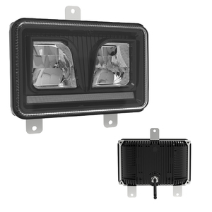 ECE R149 ไฟหน้า LED รถแทรกเตอร์ไฟต่ําสูงสําหรับรถยนต์ 40W ไฟหน้า LED รถบรรทุกสี่เหลี่ยมผืนผ้า - Product Image 3
