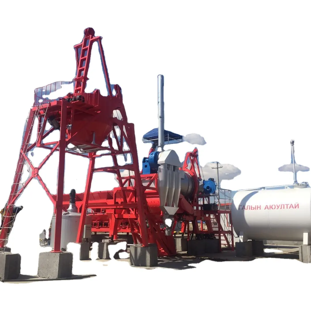 40TPH 60TPH 80TPH asphalt drum mixing plants/bitumen drum mixing plants manufacturer