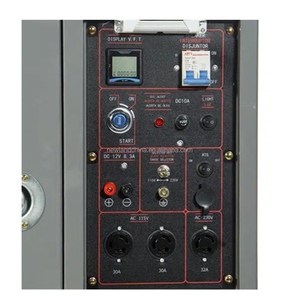 8kw marka kaynak fabrika yüksek kaliteli ev acil 10kva sessiz dizel jeneratör