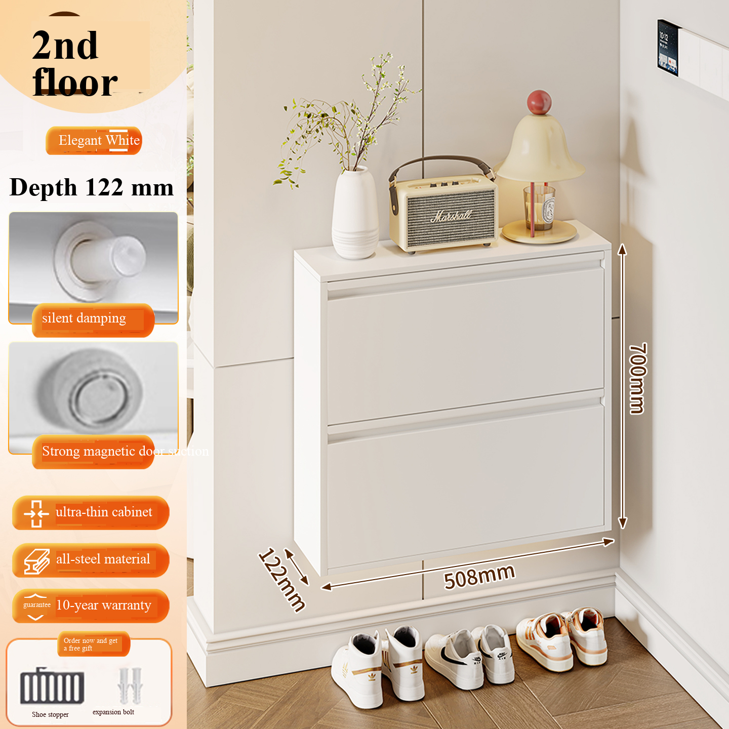 2nd floor 508 long white