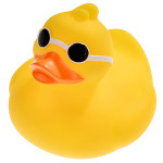 Nouvelles lunettes de soleil canard 8*9cm 51g