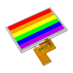 Display tft a 40 pin con modulo lcd 800x480 da 5 pollici con touch screen a resistenza - Product Image 3