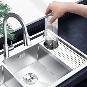 LED dijital ekran Anti-Scratch ile Modern lüks akıllı lavabo ultrasonik vibratör su katalizör fonksiyonu mutfak kullanımı 2 delik - Product Image 3