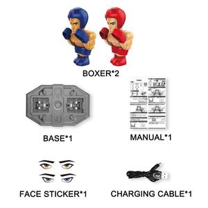 Electronic Punching Boxing Game Toy: <strong>RC</strong> <strong>Fighting</strong> <strong>Robots</strong> With Sounds | Cool Battle Board Game | Hand Operated Sports Play Set - Product Image 5