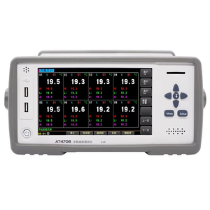 AT4708 Medidor de temperatura multicanal Registrador DE DATOS Termómetro industrial - Product Image 1