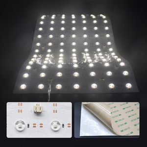 แผ่นไฟแบคไลท์ LED 98ดวงแผ่นแผงไฟ LED ตัดฟรีสำหรับโฆษณาแผ่นหน้าจอ LED สำหรับตกแต่ง
