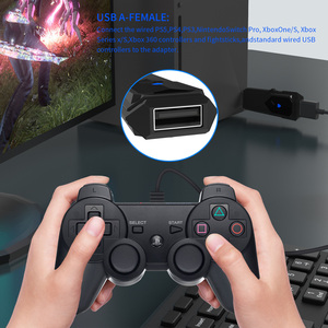 Adaptador de mando USB, convertidor compatible con PS5/PS4/PS3/Switch OLED/NEOGEO/PC, conexión de dispositivo - Product Image 5