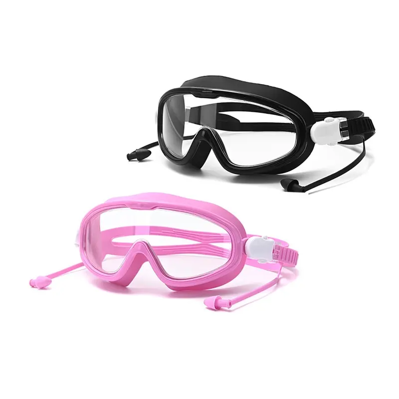 Neue wasserdichte Schwimmblätter für Kinder Cartoon Herzform UV-Nebelsichere Schwimmen-Trainingsbrille für Kinder Kindergeschenke