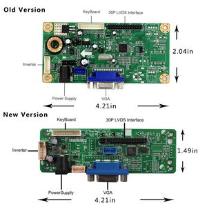 Placa controladora LCD VGA 10,4 pulgadas LTD104EDZS 1024x768 WLED retroiluminación reemplazo Lcd Tv pantalla Panel de visualización