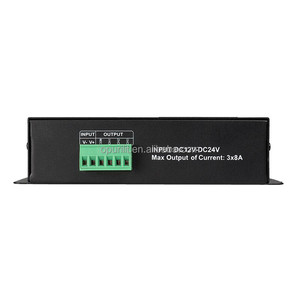 Оптовая продажа 3-канальный Rgb RGBW DMX512 декодер 4CH x 8A декодер светодиодный контроллер 4-канальный драйвер RGBW Светодиодная лента DC 12V - 24V