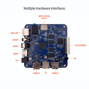 Simile a Raspberry Pi Geniatech Amlogic S905X3 4K braccio Single Board Computer Android Linux Board - Product Image 2
