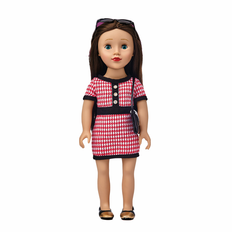 Muñeca niña de 18 pulgadas-i