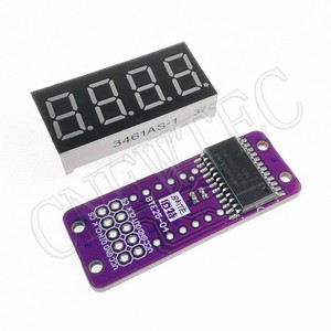 MAX7219 0,36 Zoll 4-Bit-Digital-LED-Anzeige 7-Segment-Modul 5 Farbe Verfügbar für Arduino STM32 STC AVR ESP32 Ungeschweißt