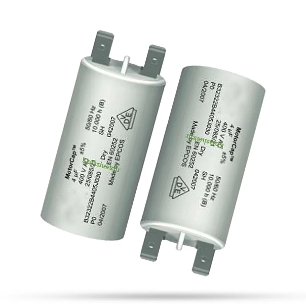 Condensadores de película de CA para Motor, serie B32320, 400V, 2UF, 5%, B32320B4205J010, disponible