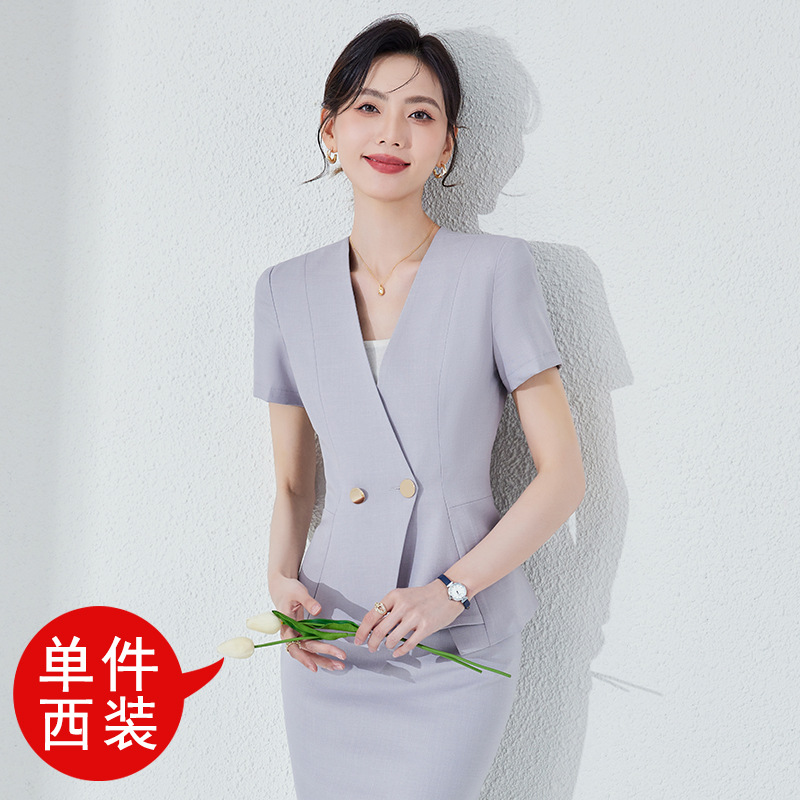 gray suit