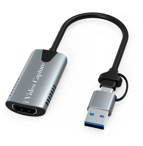2 in 1 Video HDMI a USB 3.0 Audio scheda di acquisizione Video Live videoregistratore per computer portatile e macchina fotografica e trasmissione in diretta - Product Image 3