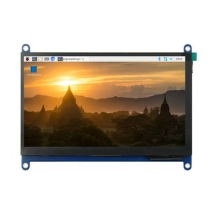 Raspberry Pi Pantalla táctil IPS de 7 pulgadas con compatibilidad HDMI Resolución de 1024x600 Módulo LCD tipo TFT