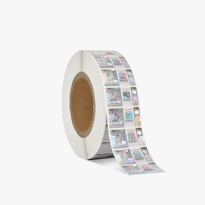 Пользовательский 3D код QR серийный номер голограмма наклейка Tamper очевидная безопасная этикетка - Product Image 3