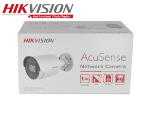 Hikvision กล้อง IP 4MP DS-2CD2043G2-IU รองรับการตรวจจับใบหน้าและการตรวจจับการเคลื่อนไหวไมค์ในตัวกล้องเฝ้าระวัง IR30M ในตัว