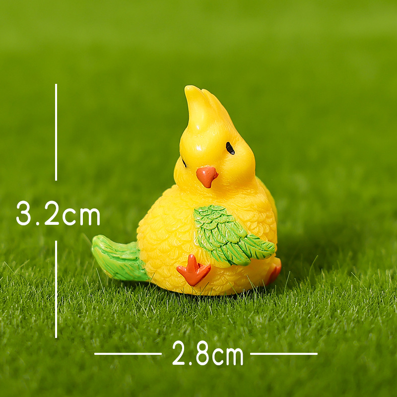 Oiseau à plumes jaunes