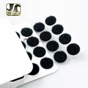 Jiehuan 10MM Gancho adhesivo y puntos de bucle Velcroes autoadhesivos Accesorios de ropa Color personalizado Nailon 100% ecológico - Product Image 2