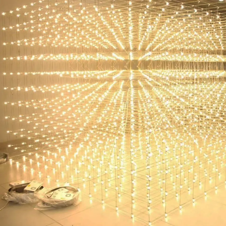 Luminária suspensa moderna em aço inoxidável, pendente para bola de fogos de artifício, iluminação doméstica