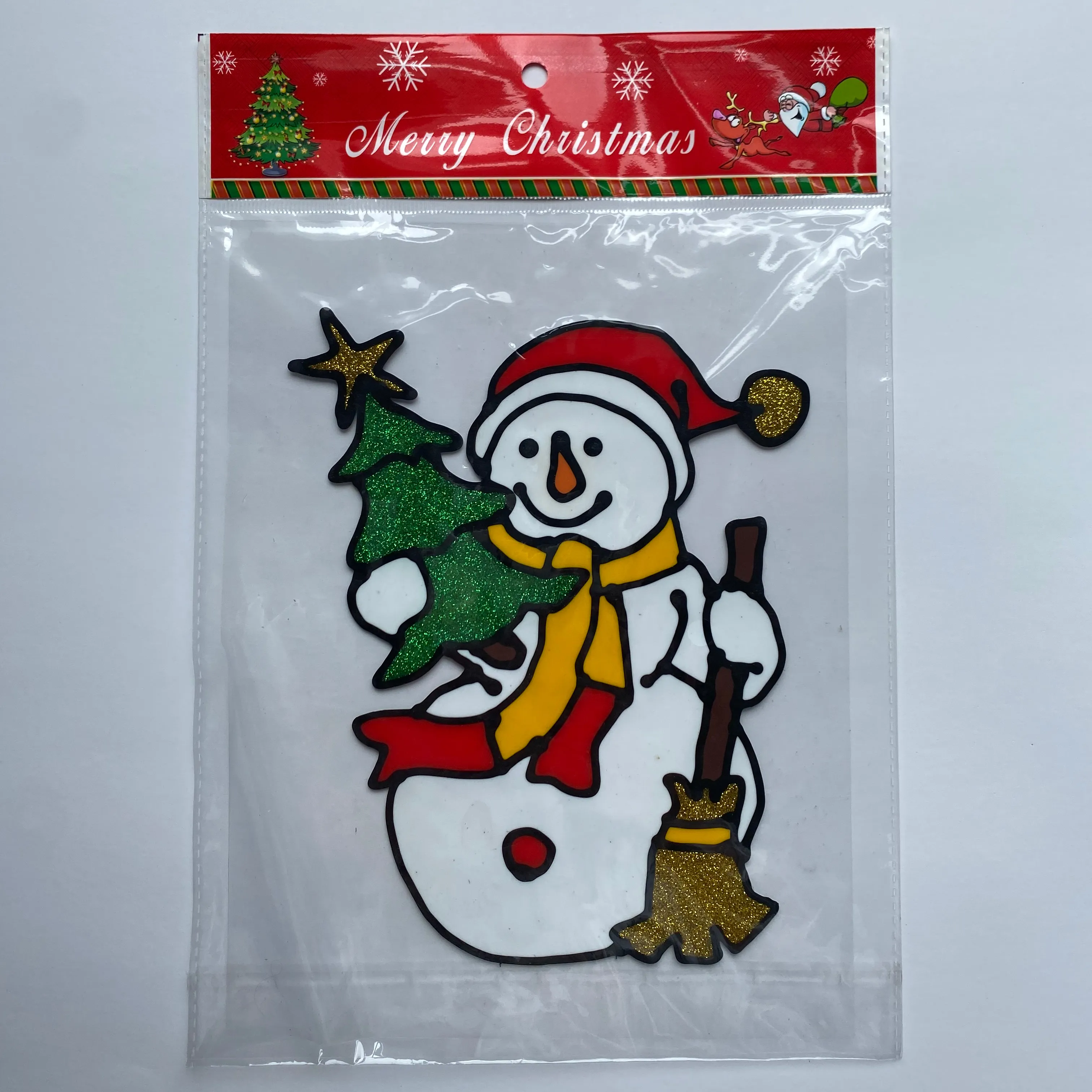 Adesivi artigianali personalizzati riutilizzabili in silicone TPE TPR per bambini decorazioni natalizie adesivi Gel decorativi