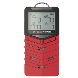 Rilevatore portatile Multi Gas risposta rapida 4 in 1 rilevatore di registrazione dati O2 H2s Co Lel - Product Image 1